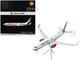 Boeing 737 800 Commercial Aircraft with Flaps Down Mexicana XA ASM White with Green Stripes Gemini 200 Series 1/200 Diecast Model Airplane GeminiJets G2MXA1303F