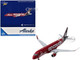 Embraer ERJ 175 Commercial Aircraft Alaska Airlines Horizon Washington State Cougars N661QX Red with Gray Tail 1/400 Diecast Model Airplane GeminiJets GJ2250