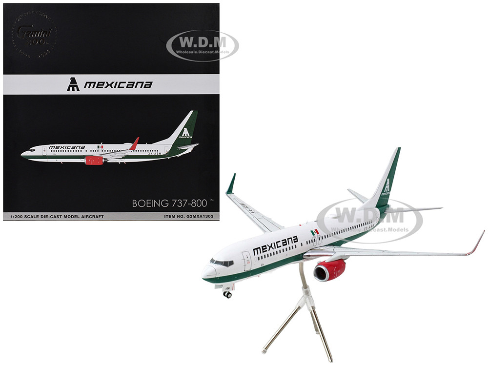 Gemini 1/200 B757-200 Mexicana 80周年記念 1:200 Mexicana 