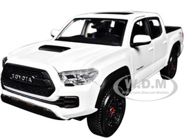 2023 Toyota Tacoma TRD PRO Pickup Truck White with Sunroof Special Edition Series 1/27 Diecast Model Car Maisto 32910WH