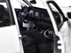 2023 Toyota Tacoma TRD PRO Pickup Truck White with Sunroof Special Edition Series 1/27 Diecast Model Car Maisto 32910WH