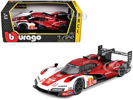 Porsche 963 #5 Dane Cameron Michael Christensen Frederic Makowiecki Porsche Penske Motorsport FIA World Endurance Championship 2023 Race Series 1/24 Diecast Model Car Bburago 28022