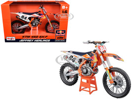 KTM 450 SX F #84 Jeffrey Herlings Red Bull KTM Factory Racing 2018 1/6 Diecast Motorcycle Model Maisto 32228