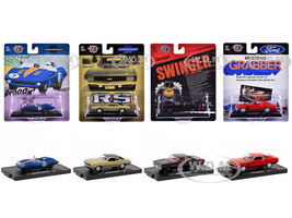 Auto Drivers Set of 4 pieces in Blister Packs Release 111 Limited Edition to 9600 pieces Worldwide 1/64 Diecast Model Cars M2 Machines 11228-111