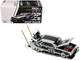 Skyline C210 Bosozoku Style RHD Right Hand Drive #210 Matt Black and Silver 1/64 Diecast Model Car Pop Race PR640073