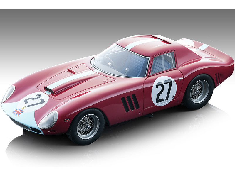 Ferrari 250 GTO #27 Innes Ireland Tourist Trophy 1964 Mythos Series Limited Edition to 40 pieces Worldwide 1/18 Model Car Tecnomodel TM18-96I