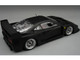 Ferrari F40 LM Matt Black with Enkei Silver Wheels Press Version 1996 Mythos Series Limited Edition to 75 pieces Worldwide 1/18 Model Car Tecnomodel TM18-286I