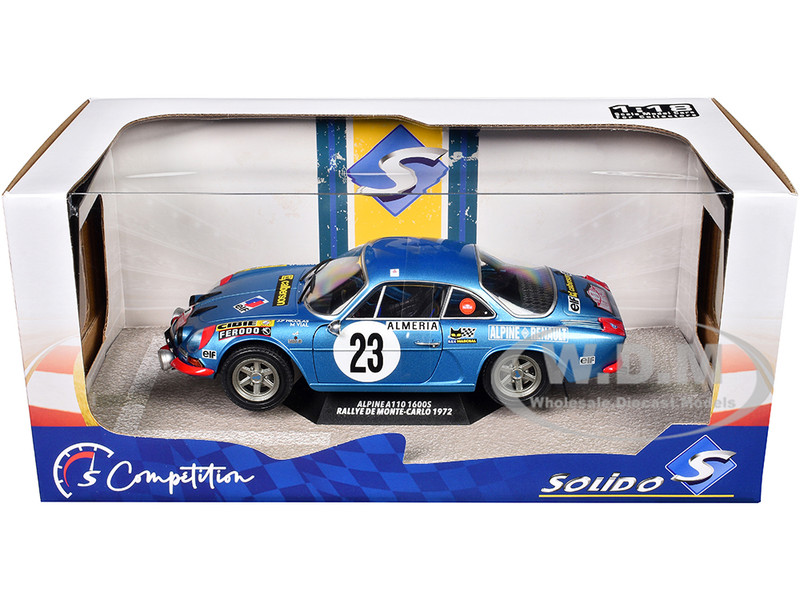 Alpine A110 1600S #23 Jean-Pierre Nicolas - Michel Vial 