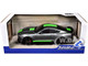 2020 Ford Shelby Mustang GT500 Carbonized Gray Metallic with Neon Green Stripes 1/18 Diecast Model Car Solido S1805911