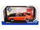1993 Toyota Supra MK4 A80 RHD Right Hand Drive Orange Metallic with Black Hood 1/18 Diecast Model Car Solido S1807605