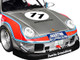 2020 RWB Bodykit #11 Martini Kamiwaza Racing Silver Metallic with Graphics 1/18 Diecast Model Car Solido S1808502