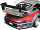 2020 RWB Bodykit #11 Martini Kamiwaza Racing Silver Metallic with Graphics 1/18 Diecast Model Car Solido S1808502