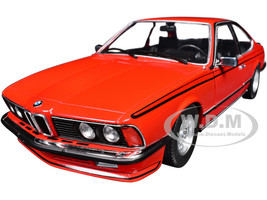 1984 BMW 635 CSI E24 Henna Red 1/18 Diecast Model Car Solido S1810301