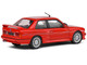 1990 BMW Alpina B6 E30 Brilliant Red 1/43 Diecast Model Car Solido S4312003