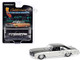 1972 Chevrolet Monte Carlo Lowrider Silver Metallic and Black California Lowriders Series 5 1/64 Diecast Model Car Greenlight 63060F