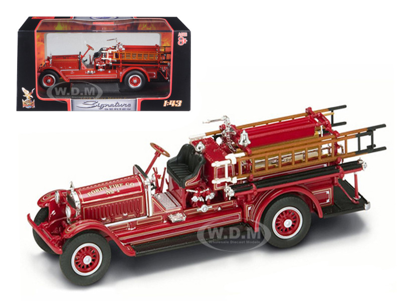 1924 Stutz Model C Fire Engine Red 1/43 Diecast Model Road Signature 43006