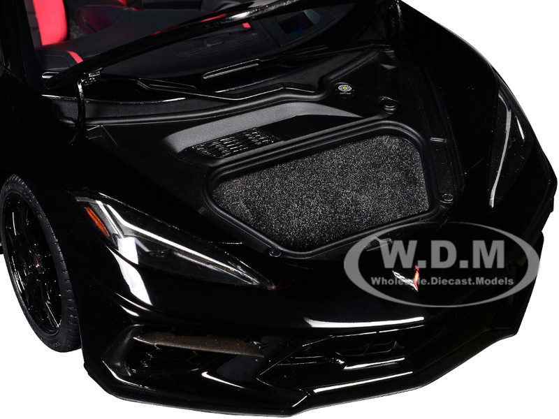 2020 Chevrolet Corvette C8 Stingray Black 1/18 Model Car by