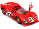 Ferrari 330 P4 #23 Lorenzo Bandini Chris Amon Ferrari S P A Winner 24 Hours of Daytona 1967 Racing Series 1/24 Diecast Model Car Bburago 26310