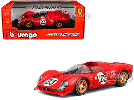 Ferrari 330 P4 #23 Lorenzo Bandini Chris Amon Ferrari S P A Winner 24 Hours of Daytona 1967 Racing Series 1/24 Diecast Model Car Bburago 26310