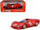 Ferrari 330 P4 #23 Lorenzo Bandini Chris Amon Ferrari S P A Winner 24 Hours of Daytona 1967 Racing Series 1/24 Diecast Model Car Bburago 26310