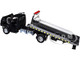 International DuraStar 4400 Flatbed Tow Truck Matt Black 1/24 Diecast Model Car Jada 35851