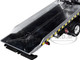 International DuraStar 4400 Flatbed Tow Truck Matt Black 1/24 Diecast Model Car Jada 35851