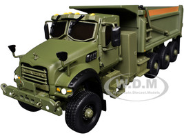 Mack Defense M917A3 Heavy Dump Truck Green 1/50 Diecast Model First Gear 50-3493