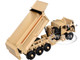 Mack Defense M917A3 Heavy Dump Truck Tan 1/50 Diecast Model First Gear 50-3495