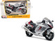 2022 Suzuki Hayabusa Silver Metallic 1/12 Diecast Motorcycle Model Maisto 20-07019SIL