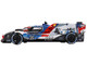 BMW M Hybrid V8 #25 Connor De Phillippi Sheldon van der Linde Nick Yelloly BMW M Team RLL 2nd Place 12 Hours of Sebring 2023 Limited Edition to 3960 pieces Worldwide 1/64 Diecast Model Car Mini GT MGT00709