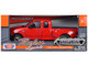  Ford F-150 Pickup Truck Flareside Supercab Red 1/24 Diecast Model Car Motormax 73284