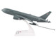 Boeing KC 46A Pegasus Aircraft United States Air Force N462KC Gray Snap Fit 1/200 Plastic Model Skymarks SKR995