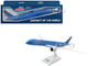 Airbus A350 900 Commercial Aircraft ITA Airways Blue with Striped Tail Snap Fit 1/200 Plastic Model Skymarks SKR1149