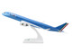Airbus A350 900 Commercial Aircraft ITA Airways Blue with Striped Tail Snap Fit 1/200 Plastic Model Skymarks SKR1149