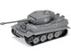 Skill 1 Model Kit Tiger I Tank German Army Snap Together Painted Plastic Model Tank Kit 1/35 Scale Airfix Quickbuild J6041