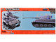 Skill 1 Model Kit Tiger I Tank German Army Snap Together Painted Plastic Model Tank Kit 1/35 Scale Airfix Quickbuild J6041