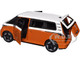 2023 Volkswagen ID Buzz Van Orange and White Special Edition Series 1/24 Diecast Model Car Maisto 32914OR