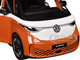 2023 Volkswagen ID Buzz Van Orange and White Special Edition Series 1/24 Diecast Model Car Maisto 32914OR