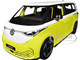2023 Volkswagen ID Buzz Van Yellow and White Special Edition Series 1/24 Diecast Model Car Maisto 32914YL