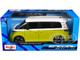 2023 Volkswagen ID Buzz Van Yellow and White Special Edition Series 1/24 Diecast Model Car Maisto 32914YL