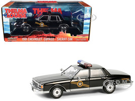 1981 Chevrolet Caprice Navajo County AZ Sheriff Black Thelma & Louise 1991 Movie Hollywood Series 20 1/24 Diecast Model Car Greenlight 84203