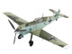 Messerschmitt BF 109E 4 Fighter Aircraft Franz von Werra II JG 3 1940 German Luftwaffe Air Power Series 1/48 Diecast Model Hobby Master HA8722