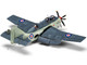 Level 4 Model Kit Fairey Gannet AS 1 AS 4 Aircraft with 3 Scheme Options 1/48 Plastic Model Kit Airfix A11007