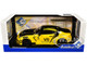 Nissan Skyline GT R R35 Liberty Walk Body Kit 2 0 RHD Right Hand Drive Yellow with Black Hood Top 1/18 Diecast Model Car Solido S1805809