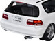1991 Honda Civic EG6 RHD Right Hand Drive Frost White 1/18 Diecast Model Car Solido S1810401