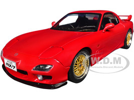 1994 Mazda RX7 Type RS FD3S RHD Right Hand Drive Vintage Red 1/18 Diecast Model Car Solido S1810602