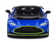 Aston Martin V12 Vantage Blue Metallic with Black Hood and Top 1/43 Diecast Model Car Solido S4314103
