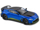 Aston Martin V12 Vantage Blue Metallic with Black Hood and Top 1/43 Diecast Model Car Solido S4314103