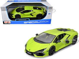 Lamborghini Centenario Lime Green Matt Black Top 1/18 Diecast