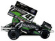 Winged Sprint Car #41 Carson Macedo Albaugh Jason Johnson Racing World of Outlaws 2024 1/18 Diecast Model Car ACME A1824006